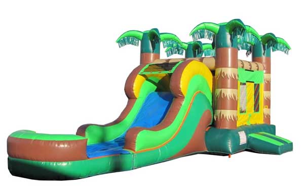 Jungle bounce house combo