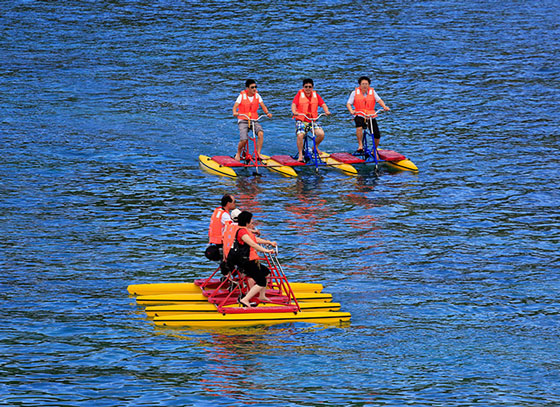 water bikes for fun