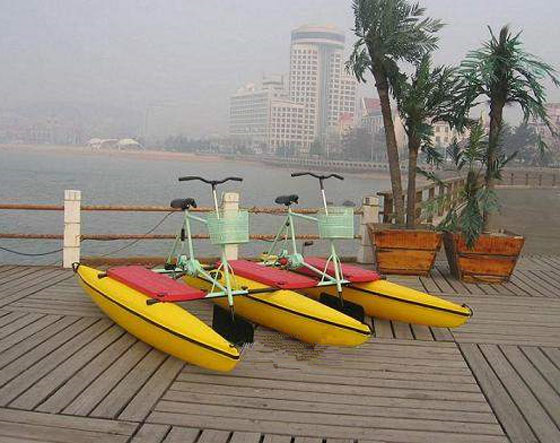 seaside paddle bikes