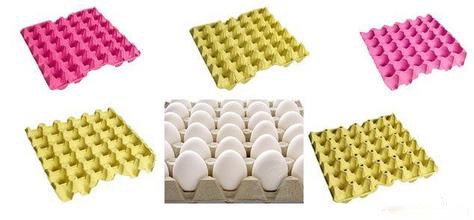 colourful paper egg trays