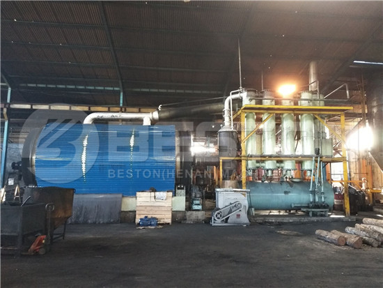 Tyre Pyrolysis Plant in Indonesia