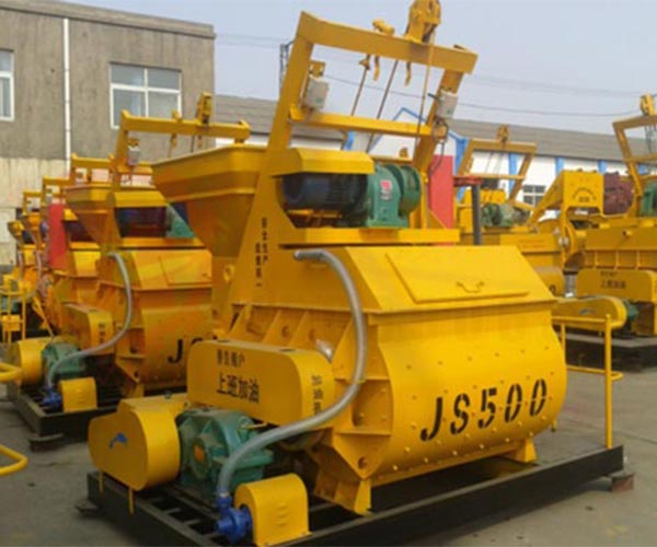 stationary concrete mixers 