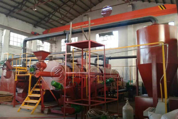 Straw to Charcoal Carbonization Machine