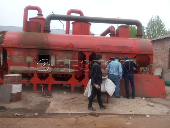 Wood Chip Charcoal Making Machine