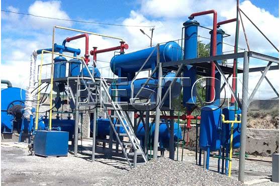 Waste Tyre Pyrolysis Plant Cost