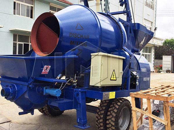 mobile concrete pump for sale