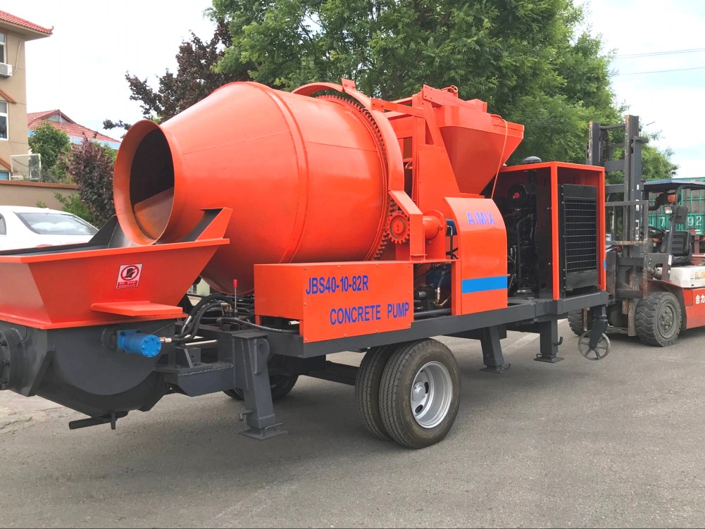 concrete mixer pump