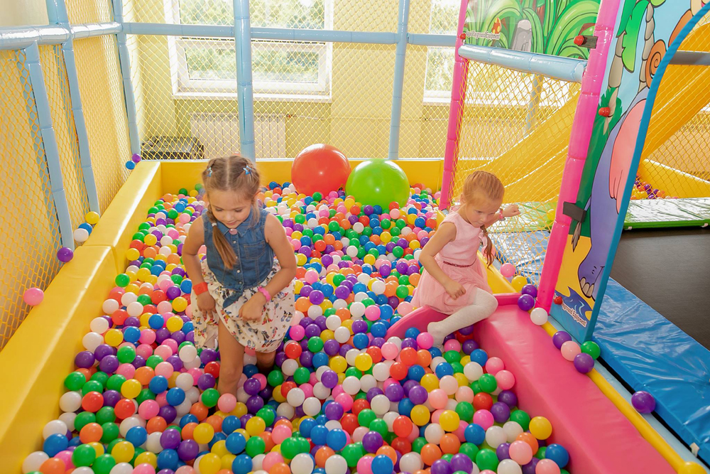 Indoor play area for kids 