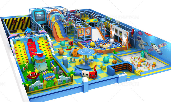 Ocean indoor playground theme 